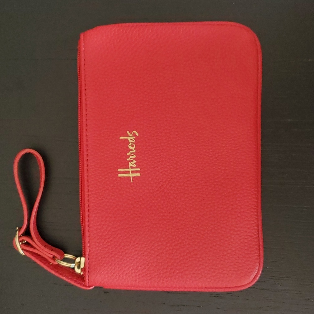 Harrods Wristlet - Red
